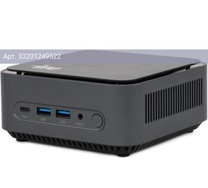 Неттоп IRU 110ALCN, Intel N-series N100, DDR4 8ГБ, SSD 256ГБ, Intel UHD Graphics, Windows 11 Pro, черный (2012495)