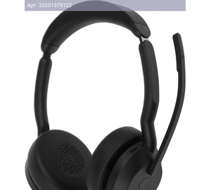 Гарнитура Jabra Evolve2 55, Link380c MS Stereo, черный (25599-999-899)