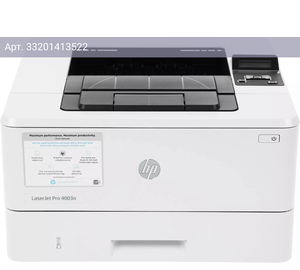 Принтер HP LaserJet Pro 4003N белый (2z611a)