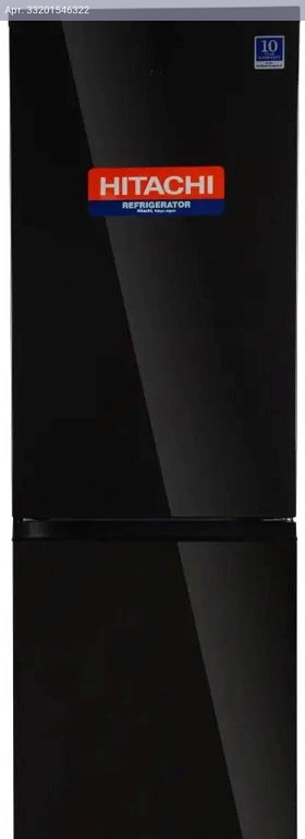 Холодильник двухкамерный Hitachi R-B410PUC6 BBK черный
