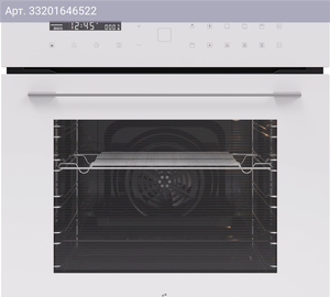 Духовой шкаф Lex EDS 101 WH белый (CHAO000413)