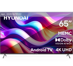 Телевизор Hyundai Android TV H-LED65BU7009, 65