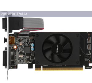 Видеокарта Gigabyte GeForce GT 710 2ГБ, RET (gv-n710d3-2gl 2.0)