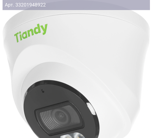 Камера видеонаблюдения Tiandy TC-C34XS I3W/E/Y/2.8mm/V4.2, фокусное расстояние фиксированное 2.8мм-2.8мм белый (tc-c34xs i3w/e/y/2.8/v4.2)