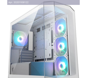 Компьютерный корпус mATX MSI MAG Pano M100R PZ белый (306-7g24w21-809)