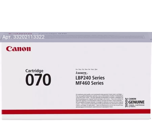 Картридж Canon 070 черный (5639c002)