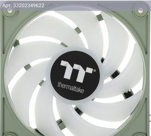 Вентилятор Thermaltake CT120 EX Sync Matcha ARGB, 120х120x25, зеленый, 4-pin (упак.:3шт) Ret (CL-F196-PL12MG-A)