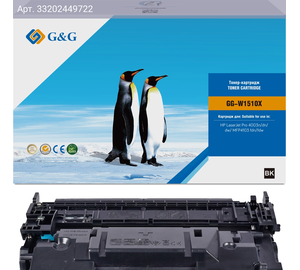 Картридж G&G GG-W1510X W1510X черный