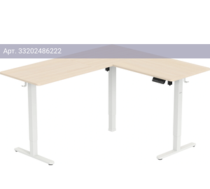 Стол компьютерный Cactus CS-EDXL-WWD белый дуб