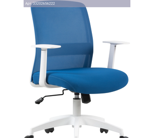 Кресло Cactus CS-WMC333-BL, обивка: сетка/ткань, цвет: темно-синий/темно-синий