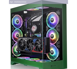 Компьютерный корпус E-ATX Thermaltake CTE E660MX Racing зеленый (ca-1y3-00mcwn-01)
