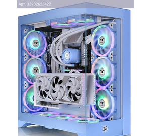 Компьютерный корпус E-ATX Thermaltake CTE E660MX Hydrangea голубой (ca-1y3-00mfwn-01)