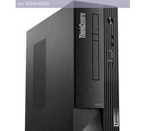 Компьютер Lenovo ThinkCentre Neo 50s G4, Intel Core i5 12400, DDR4 8ГБ, SSD 512ГБ, Intel UHD Graphics, без ОС, черный, русский/английский (12jgs0kh00)