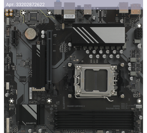 Материнская плата Gigabyte A620M GAMING X, Socket AM5, AMD A620, mATX