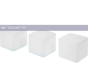 Бесшовный Mesh роутер Mercusys Halo H32G(3-pack) белый