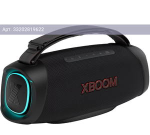 Колонка портативная LG Xboom XG8T, 120Вт, черный