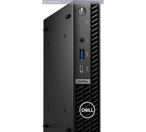 Неттоп Dell Optiplex 7020, Intel Core i3 14100T, DDR5 8ГБ, SSD 256ГБ, Intel UHD Graphics 730, Windows 11 Pro, черный (7020-3861)