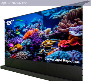 Экран рулонный Cactus FloorRising CS-PSFRCLR-263X148