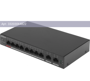 Коммутатор управляемый Dahua DH-CS4010-8GT-110