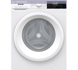Стиральная машина полноразмерная Gorenje W3D2A854ADS/R, с фронтальной загрузкой, 8кг, 1400об/мин