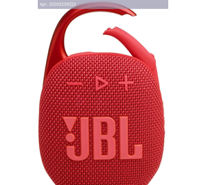Колонка портативная JBL Clip 5, 7Вт, красный