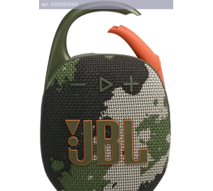 Колонка портативная JBL Clip 5, 7Вт, камуфляж