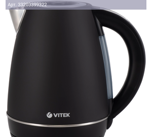 Чайник электрический Vitek VT-1161 черный, сталь
