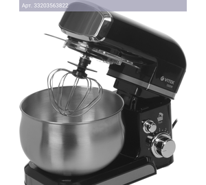 Кухонная машина Vitek Midnight VT-4116 черный/стальной