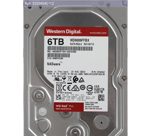 Жесткий диск WD Red Pro WD6005FFBX 6TB, SATA III, 3.5