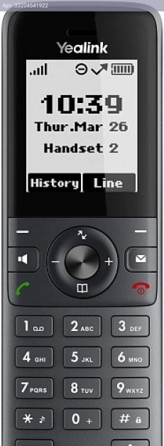 Телефон IP Yealink W71P черный