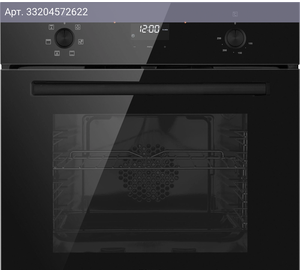 Духовой шкаф Weissgauff EOV 676 SB Black Edition черный (432382)