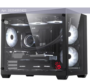 Компьютерный корпус mATX Bloody BD-CC108 черный (bd-cc108-bk)