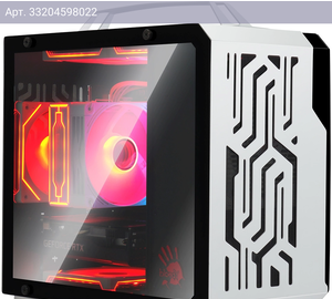 Компьютерный корпус mATX Bloody BD-CC110 белый/черный (bd-cc110-wh)