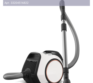 Пылесос Miele Boost CX1 125 Edition PowerLine Lotus белый/черный (boost cx1 125 edition snrf3)