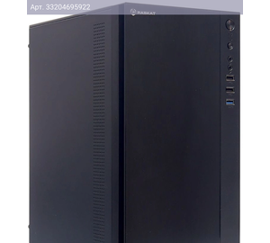 Компьютер Raskat Standart 300, Intel Core i3 14100, DDR4 8ГБ, SSD 256ГБ, Intel UHD Graphics 730, без ОС, черный (standart300165609)