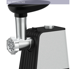 Мясорубка Vitek VT-3602 стальной/черный