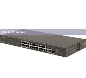 Коммутатор неуправляемый Tenda TEF1126P-24-250W
