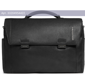 Портфель Piquadro Cronus черный, кожа натуральная (ca6024s134/n)