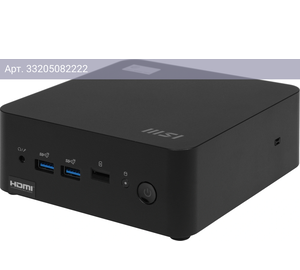 Неттоп MSI Cubi NUC 1M-052BRU, Intel Core 5 120U, Intel Graphics, без ОС, черный (936-b0b111-080)