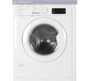 Стиральная машина Indesit IWSE 6105 (CIS).L, с фронтальной загрузкой, 6кг, 1000об/мин (869991619970)