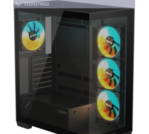 Компьютерный корпус ATX Gigabyte GB-C500P ST черный (28300-c500b-1ckr)