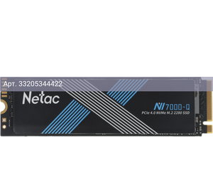 Твердотельный накопитель Netac 4096ГБ, M.2 2280, PCIe 4.0 x4, M.2 NV7000Q (NT01NV7000Q-4T0-E4X)