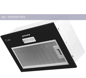 Встраиваемая вытяжка Lex GS Bloc LIGHT 600 черный (chti000374)