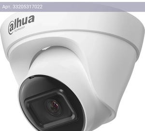 Камера видеонаблюдения Dahua DH-IPC-HDW1431T1P-0360B-S6, фокусное расстояние фиксированное 3.6мм-3.6мм белый