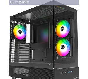 Компьютерный корпус ATX Montech XR черный (xr bl)