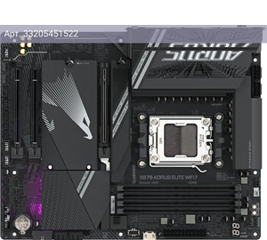 Материнская плата Gigabyte X870 AORUS ELITE WIFI7, Socket AM5, AMD X870, ATX (x870 a elite wifi7)