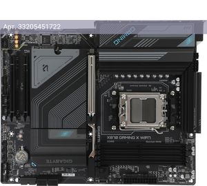 Материнская плата Gigabyte X870 GAMING X WIFI7, Socket AM5, AMD X870, ATX