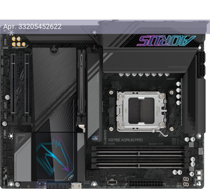 Материнская плата Gigabyte X870E AORUS PRO, Socket AM5, AMD X870E, ATX
