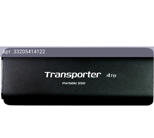 Внешний жесткий диск 4TB Patriot Transporter PTP4TBPEC черный USB-C
