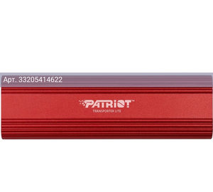 Внешний жесткий диск 2TB Patriot Transporter Lite красный USB-C (ptpl2tbpec)